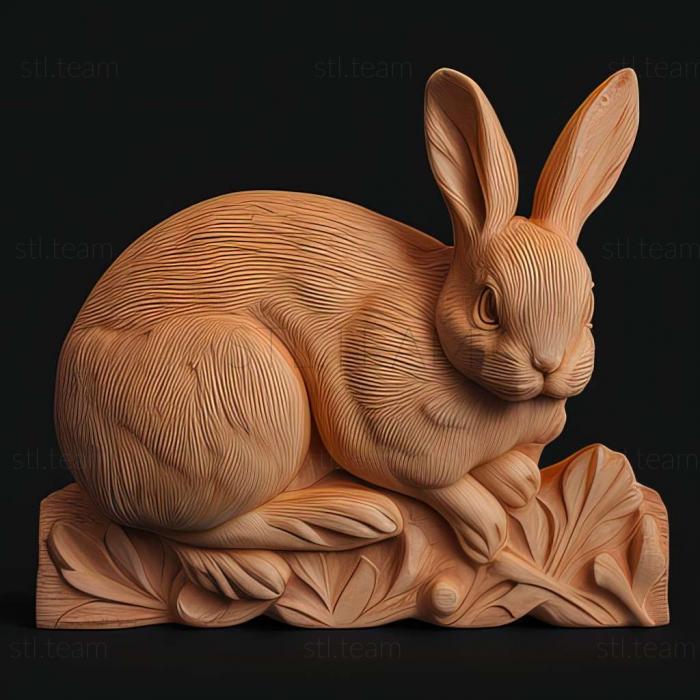 bunny 3d model